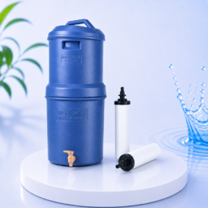 Nectar Portable Gravity Water Filter with Two Ceramic Candle / Elements