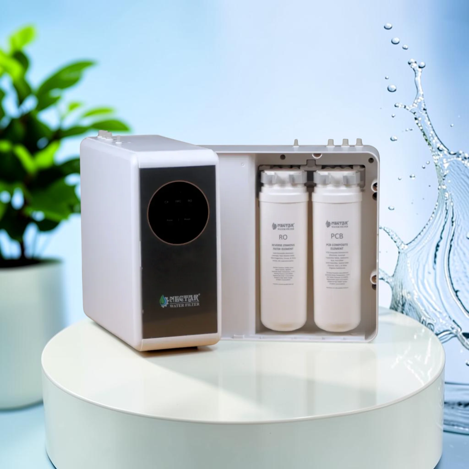800GPD Tankless RO Reverse Osmosis Water Filter Unit