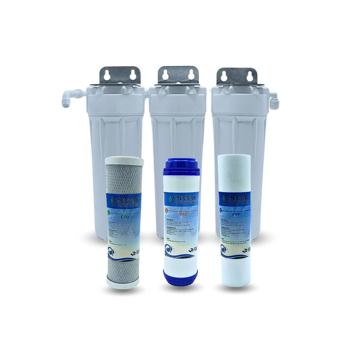 NML-3 Triple Stage Drinking Water Filter with PPF,CTO & GAC